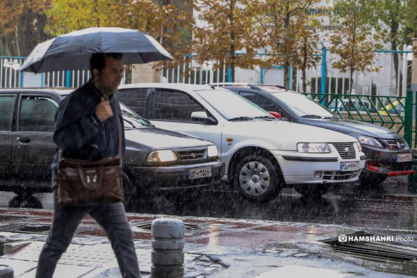 باران در راه اغلب مناطق کشور / کاهش تا ۱۰ درجه‌ای دما در نیمه‌شمالی