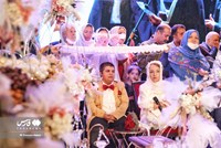 مراسم ازدواج ۱۱۴ زوج معلول