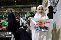 خروش دختران انقلاب در ورزشگاه شهید شیرودی